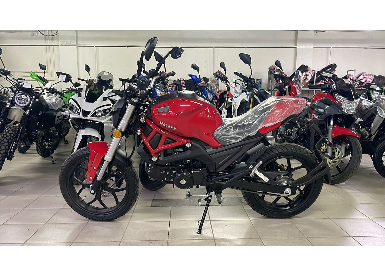 Мотоцикл VMC Monster - 250сс (replica Ducati Monster), дисковый тормоз, баланс. вал. в Магнитогорске