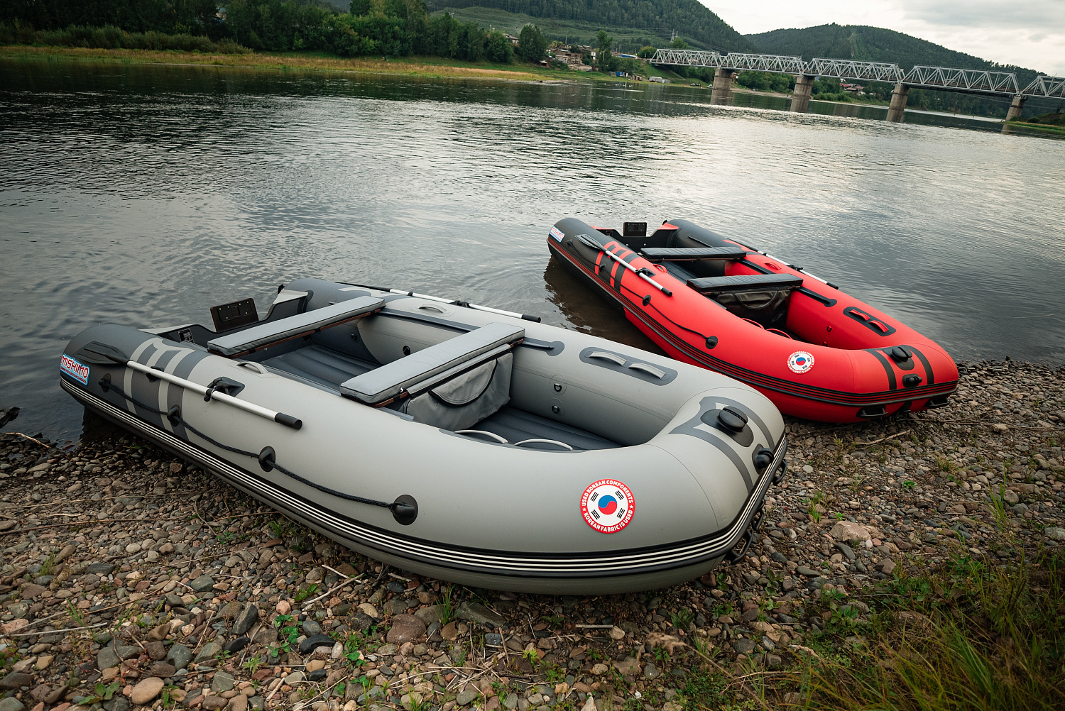 Лодка MISHIMO RIVER JET 390 под водомет в Магнитогорске