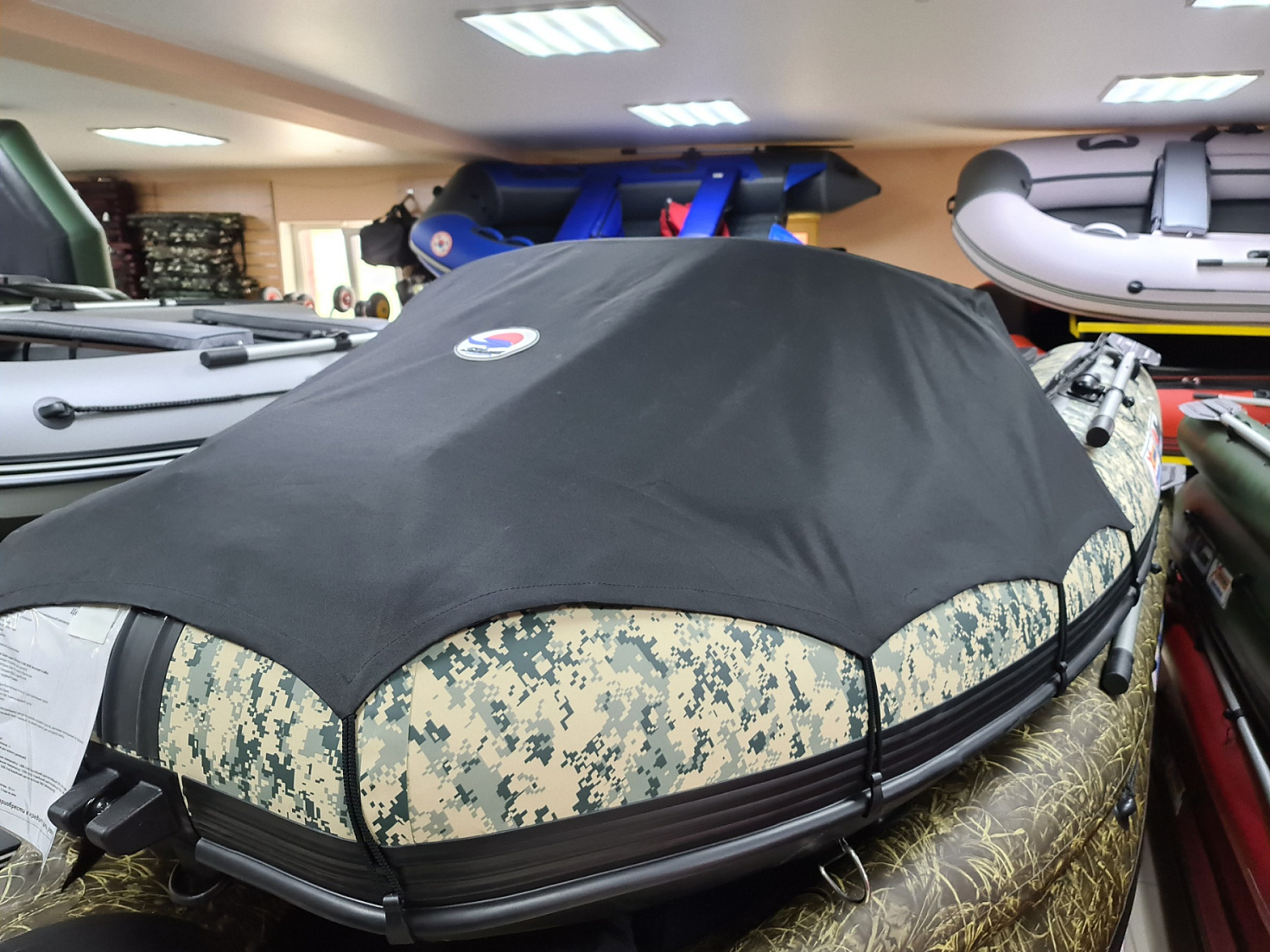 КОМПЛЕКТ НОСОВОГО ТЕНТА К ЛОДКЕ SMARINE AIR MAX 360 ЧЕРНЫЙ в Магнитогорске